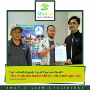 Dokumentasi Pembeli Sharia Islamic Residence 2