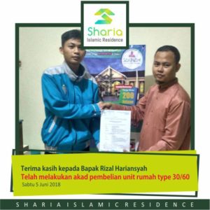 Dokumentasi Pembeli Sharia Islamic Residence 6